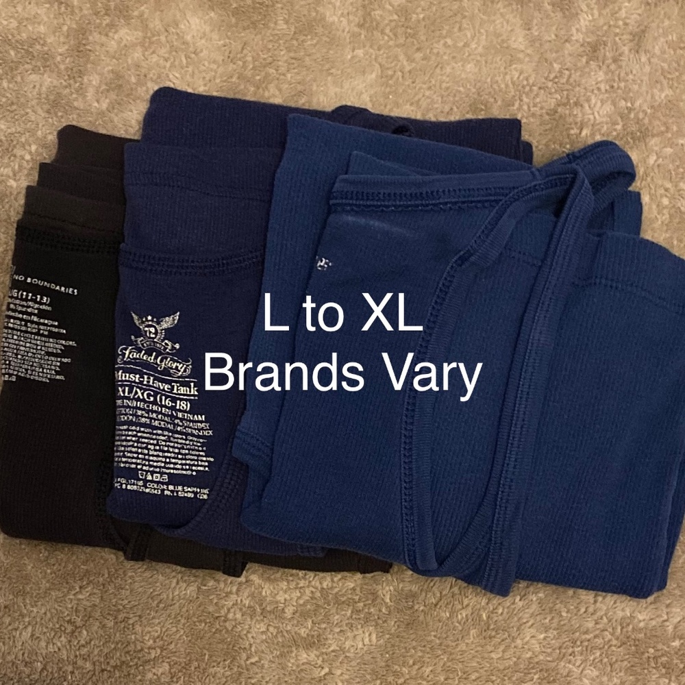 Misc Tank Tops — 4 Total